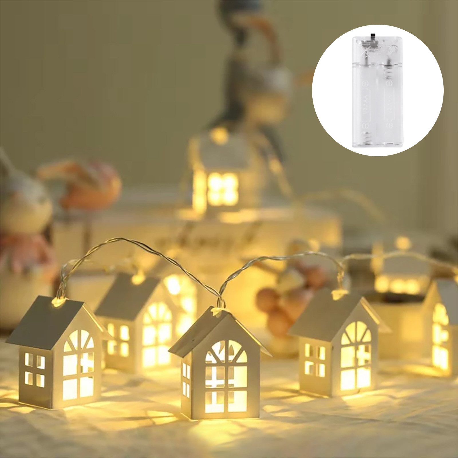Quntis LED-Lichterkette 150cm Lichterkette Licht Deko günstig online kaufen