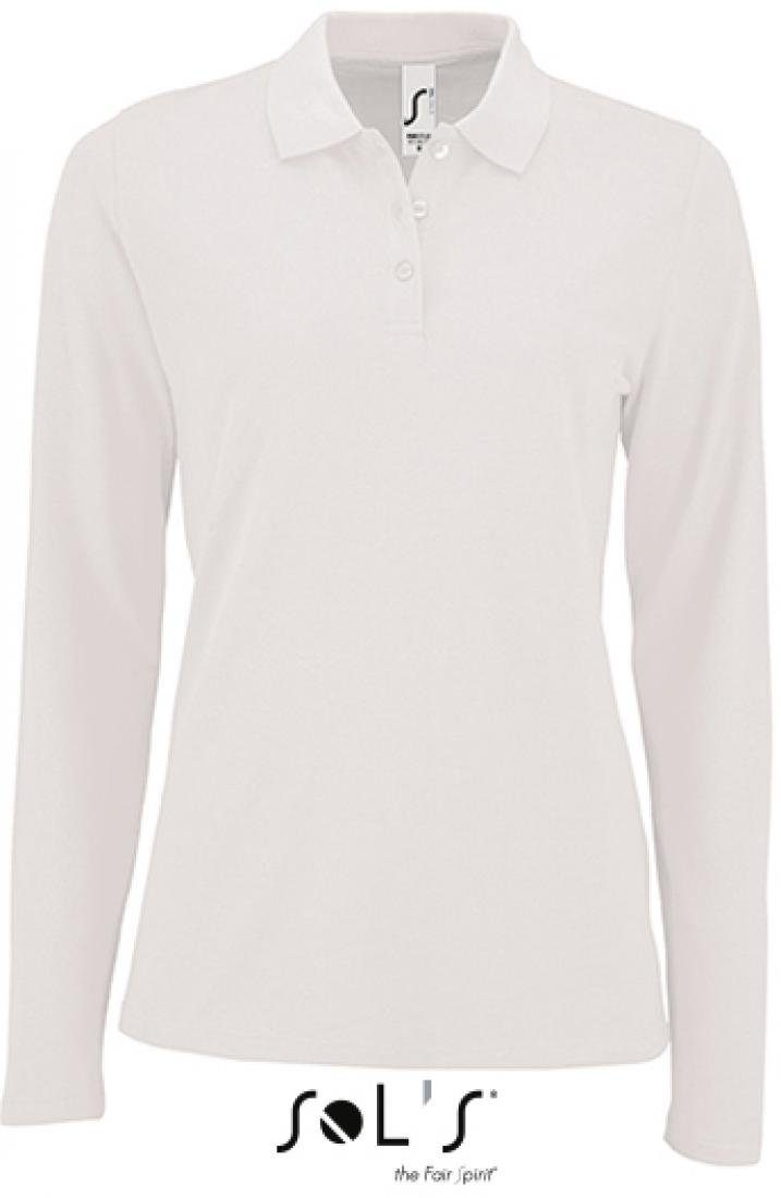SOLS Langarm-Poloshirt Damen Long-Sleeve Piqué Polo günstig online kaufen