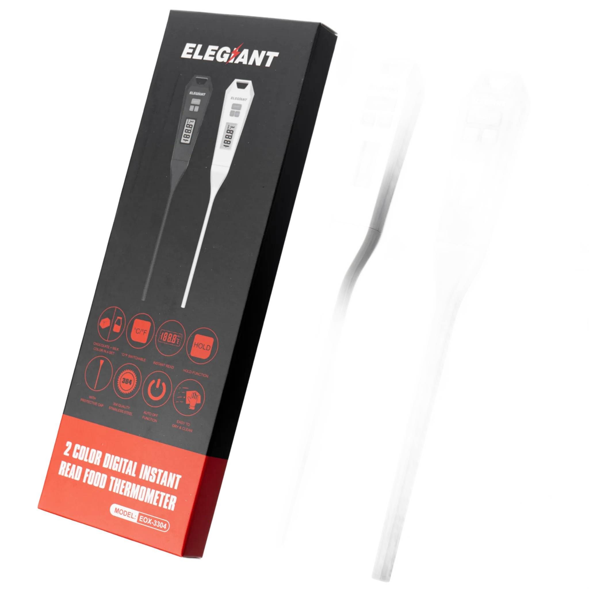 Bratenthermometer Elegiant EOX-3304 LCD Fleischthermometer Küchenthermometer
