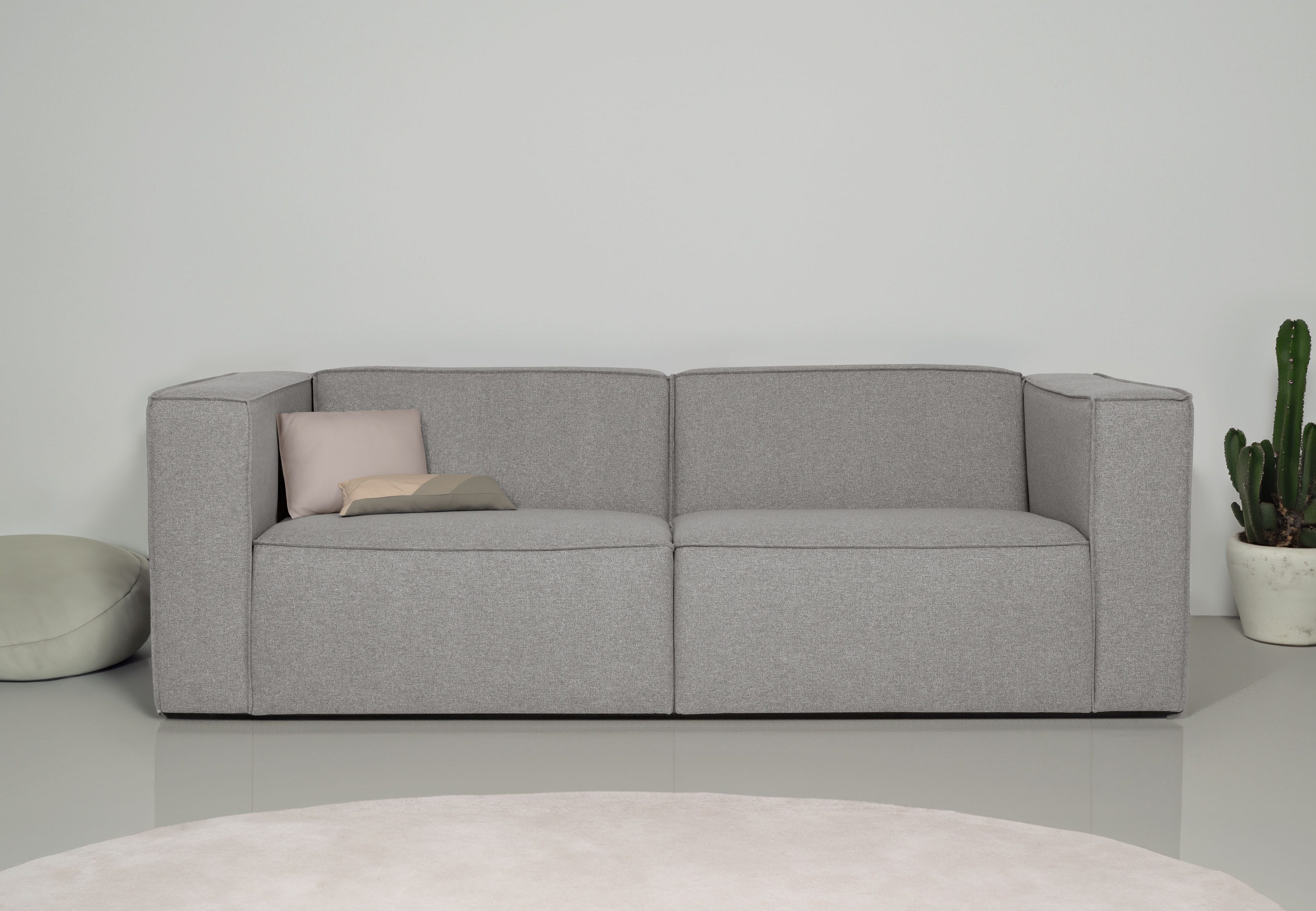 OTTO home 3-Sitzer Dalby, extra tiefe Sitzfläche, mit Kedernaht, angenehmer Sitzkomfort