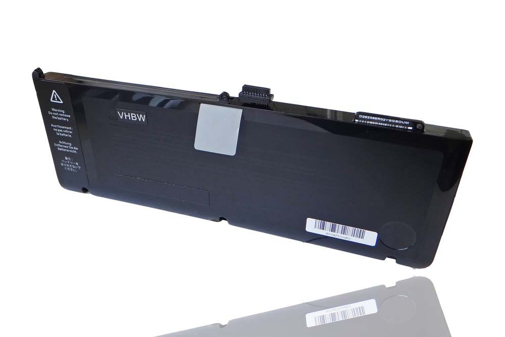 vhbw Akku passend für Apple Macbook Pro MC118, MB986J/A, MB986TA/A, Laptop-Akku Akku Li-Polymer 7200 mAh (10,95 V, 1 St), Leistungsfähiger Austausch-Akku für Notebook, Wiederaufladbar, Jede