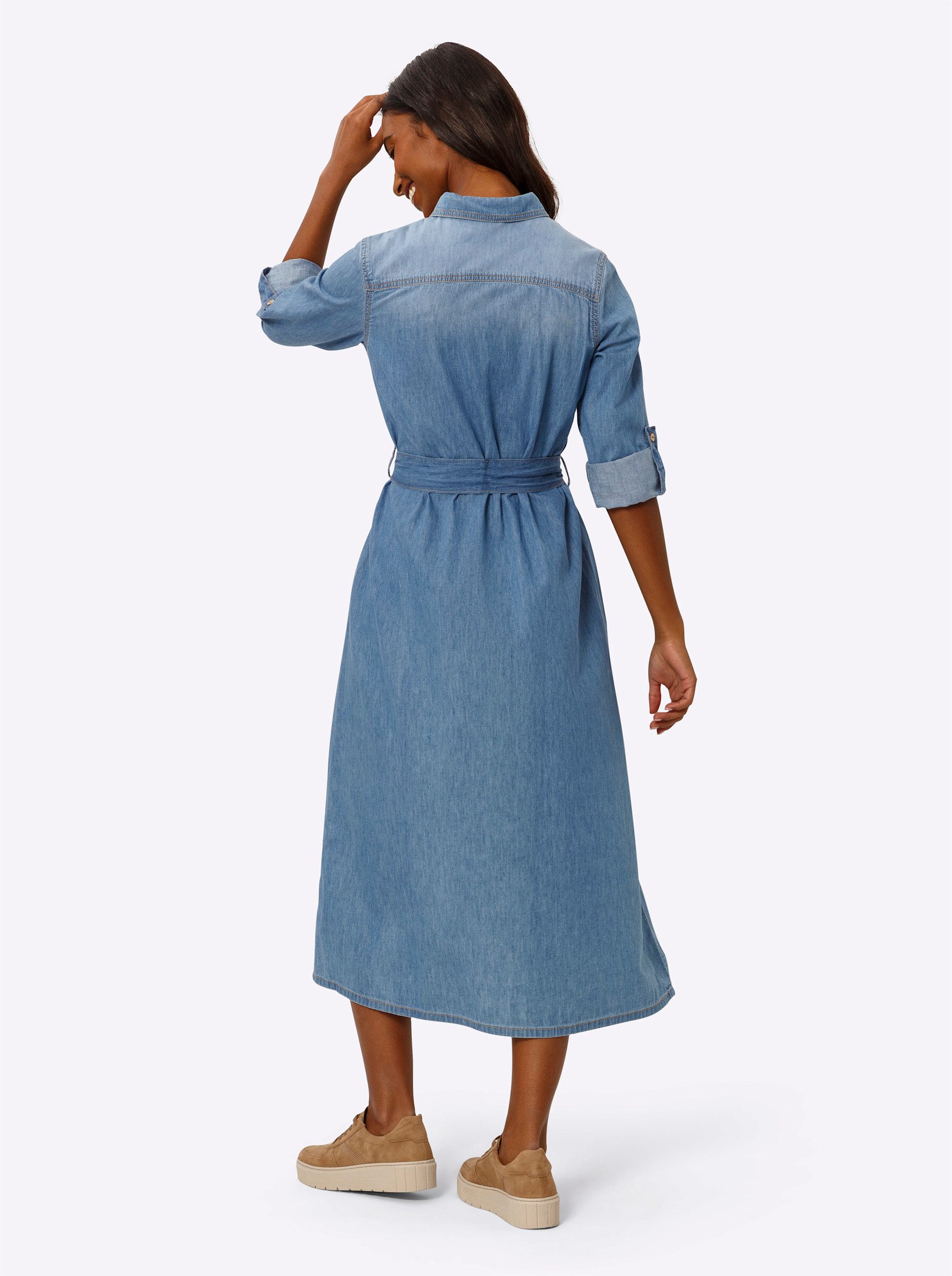 heine Etuikleid Hemdblusenkleid günstig online kaufen