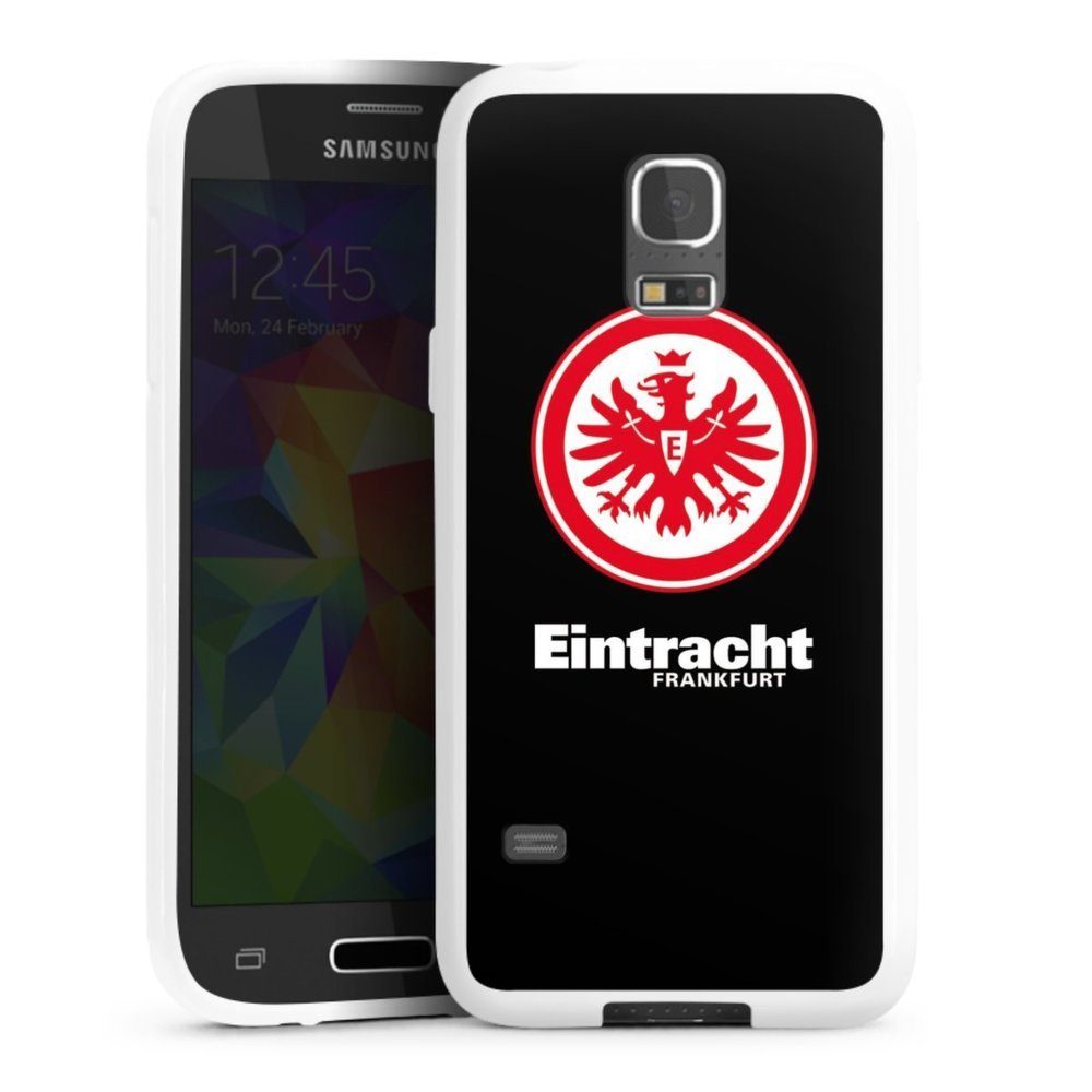 DeinDesign Handyhülle Eintracht Frankfurt schwarz, Hülle Eintracht Frankfurt SGE Adler