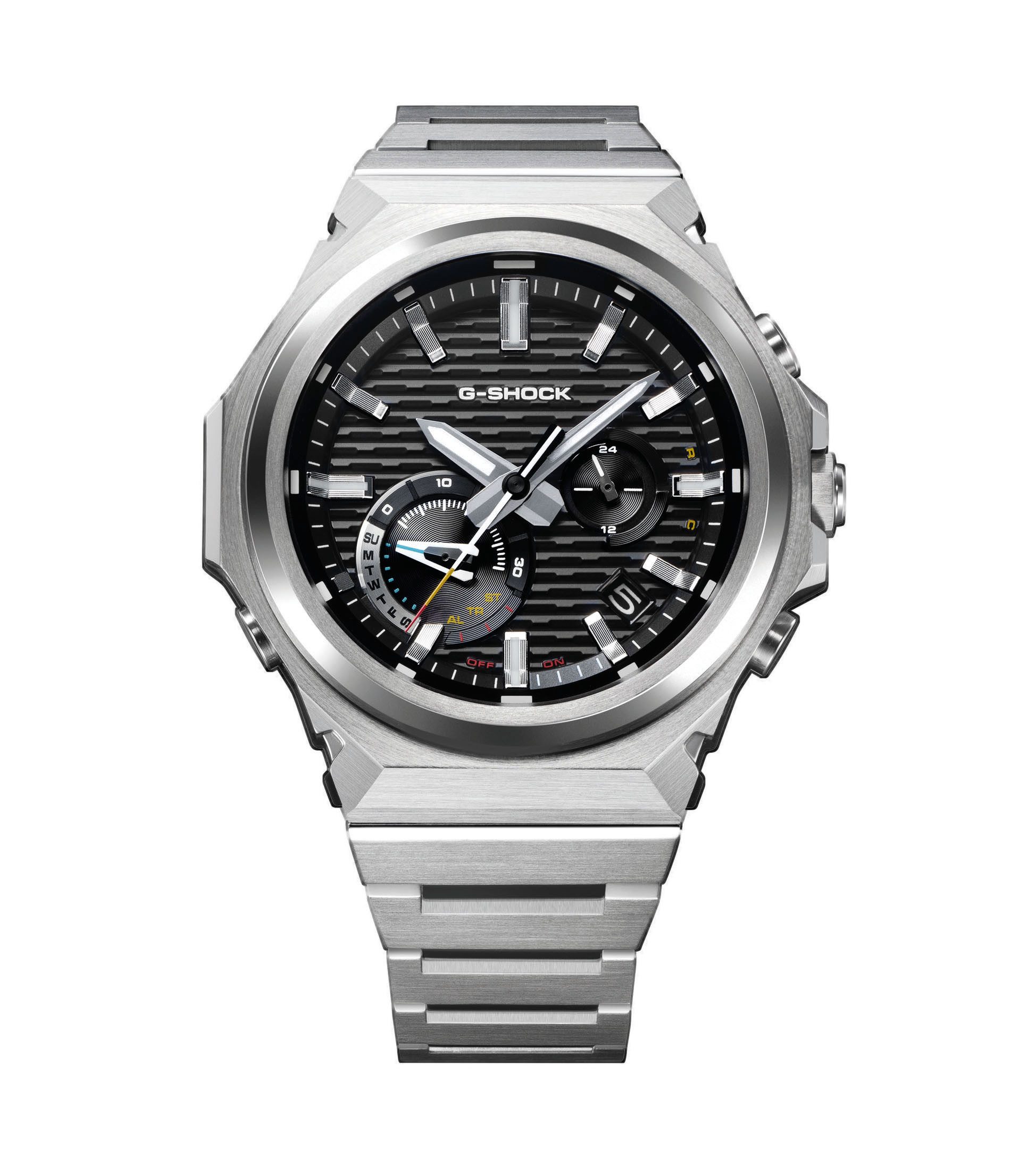 CASIO G-SHOCK Smartwatch, Armbanduhr, Herren, Bluetooth, Super Illuminator, Flight Log Memory