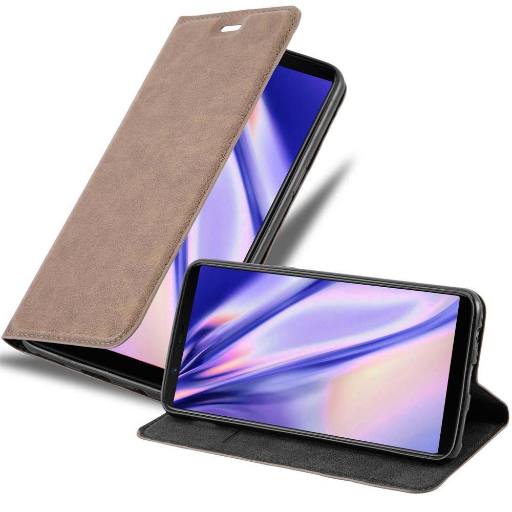 Cadorabo Handyhülle für OnePlus 5T Hülle OnePlus 5T, Hülle Schutzhülle mit Standfunktion, Magnetverschluss und Kartenfach