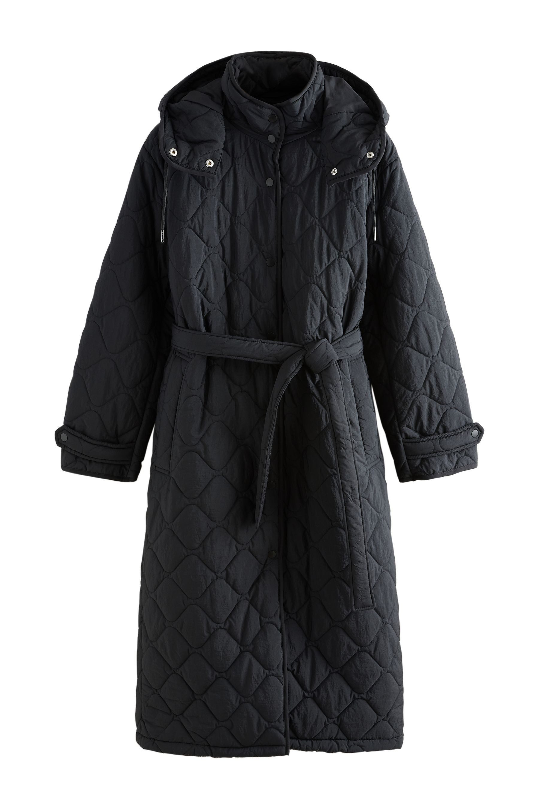 Next Regenjacke Lange Steppjacke, Kurzgröße (1-St)