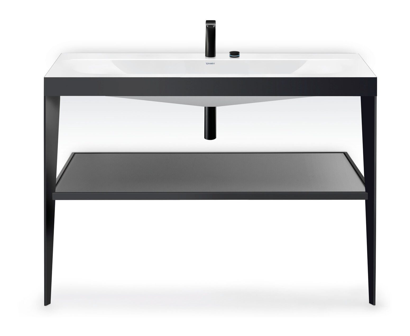 Duravit Siphon Zubehör, Universal Designsiphon f. Waschtisch Abgang waagerecht - Chrom