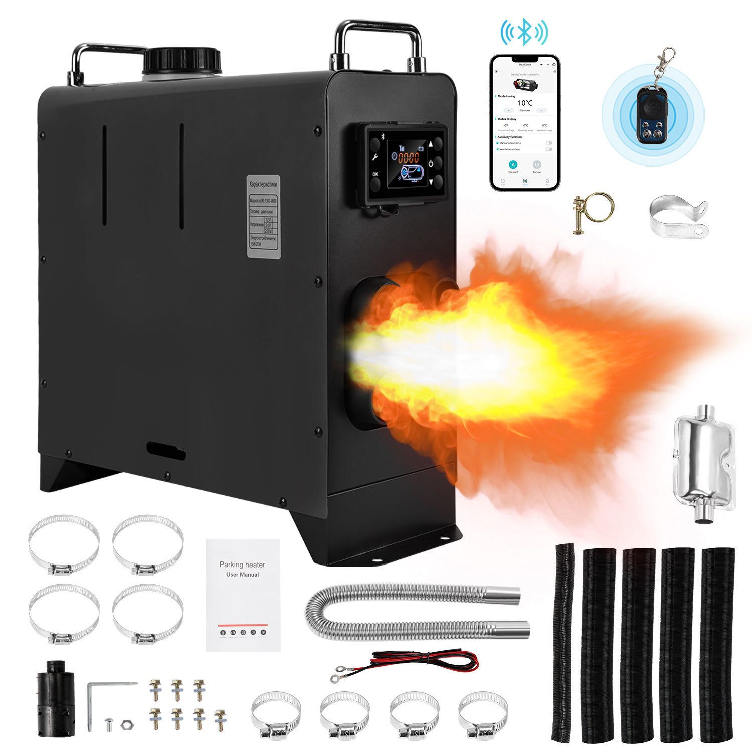 Clanmacy Heizgerät Auto Standheizung 12V 8KW günstig online kaufen