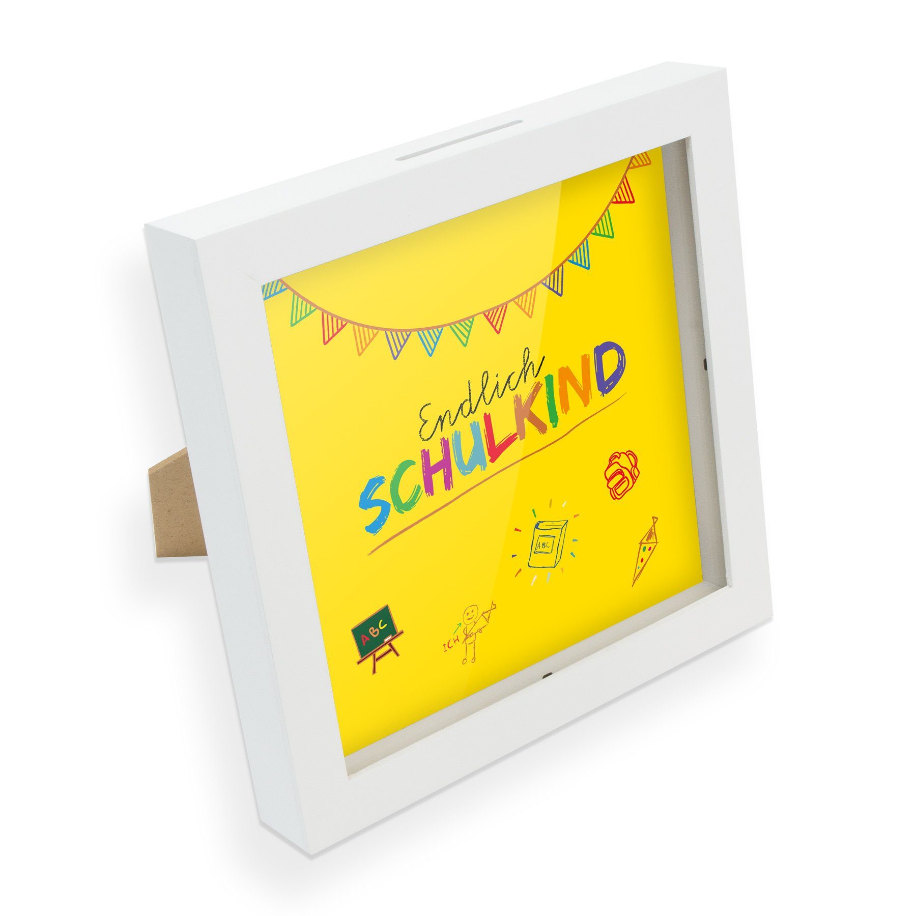 Collectino Spareule Gelb - Digitales Sparschwein Mit Münzerkennung