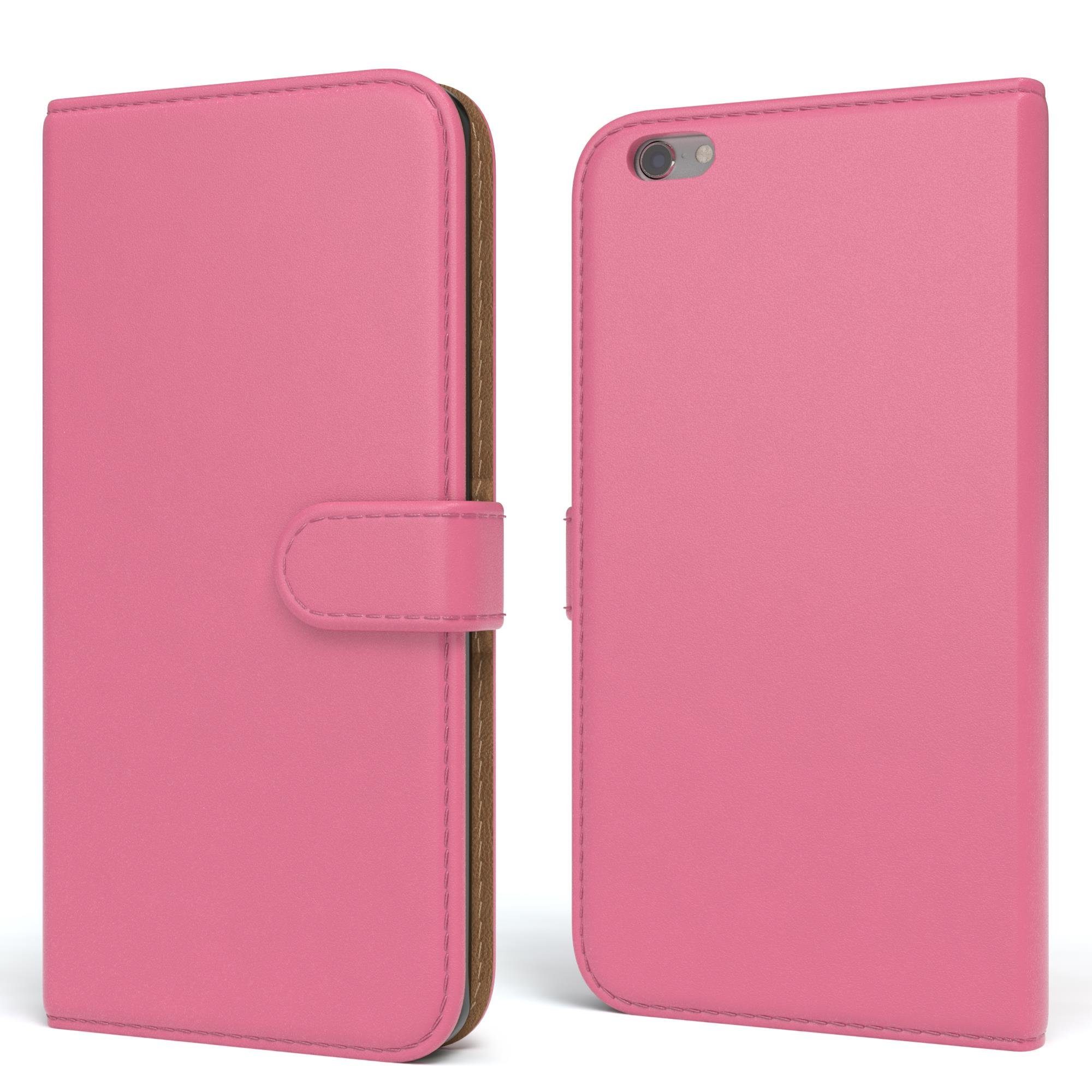 EAZY CASE Handyhülle Bookstyle Farbig für Apple iPhone 6 / iPhone 6s, Schutzhülle mit Standfunktion Kartenfach Handytasche aufklappbar Etui