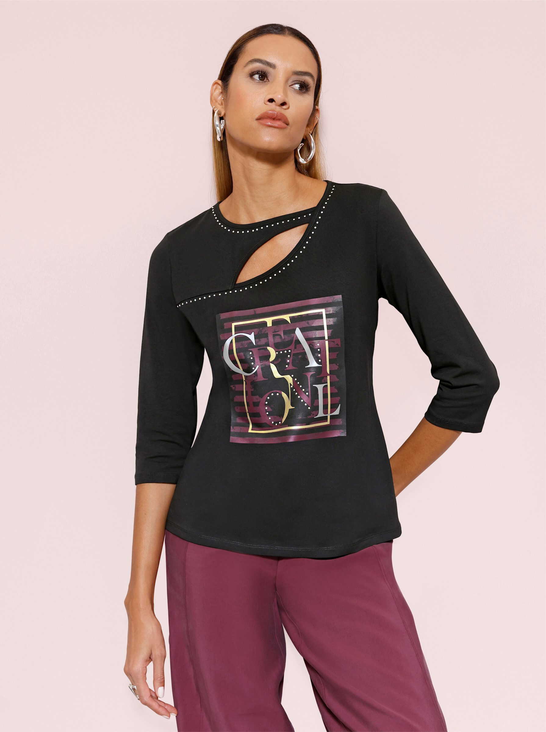 creation L T-Shirt Shirt 3/4-Arm