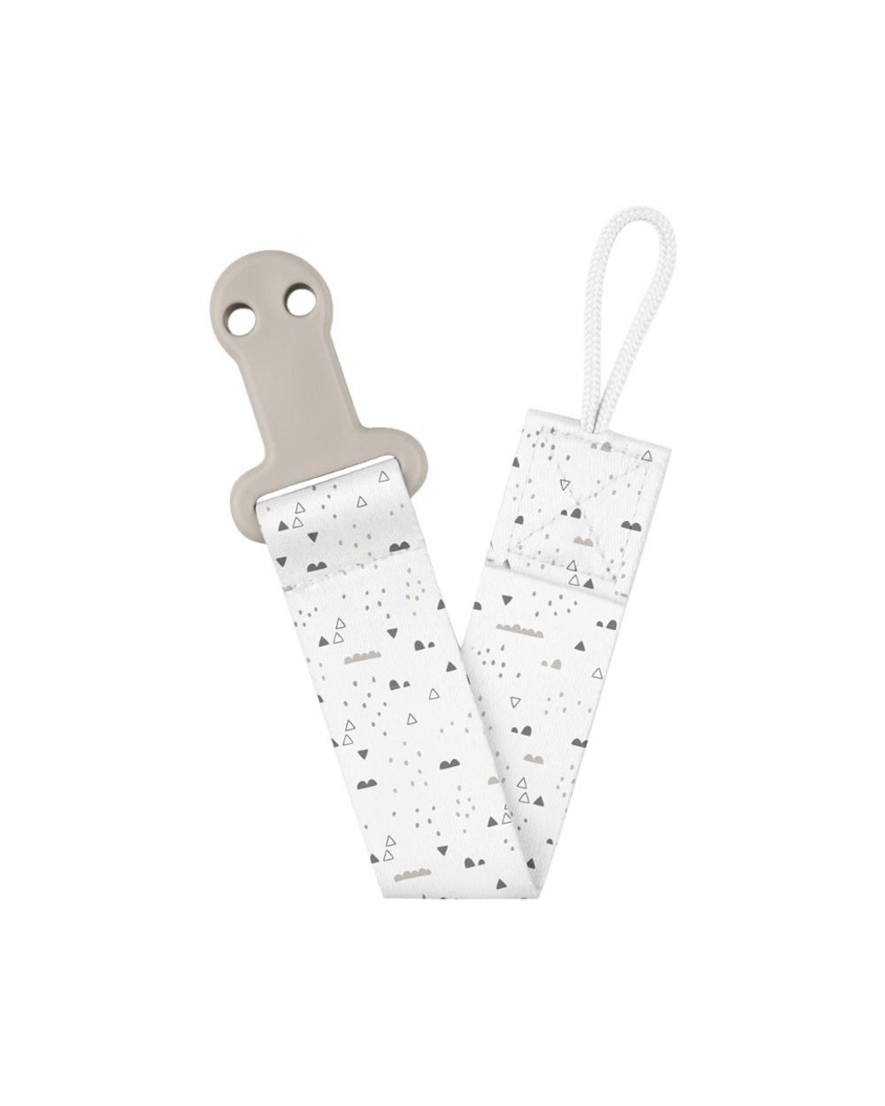 Kikkaboo Schnuller Baby-Schnuller-Clip Savanna, Schnullerkette, Schnullerband, ab Geburt