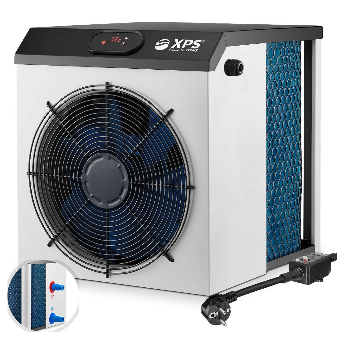 POOLSYSTEMS Pool-Wärmepumpe XPS-35 3,5 kW, 3.500 Watt bei nur 590 Watt Stromaufnahme