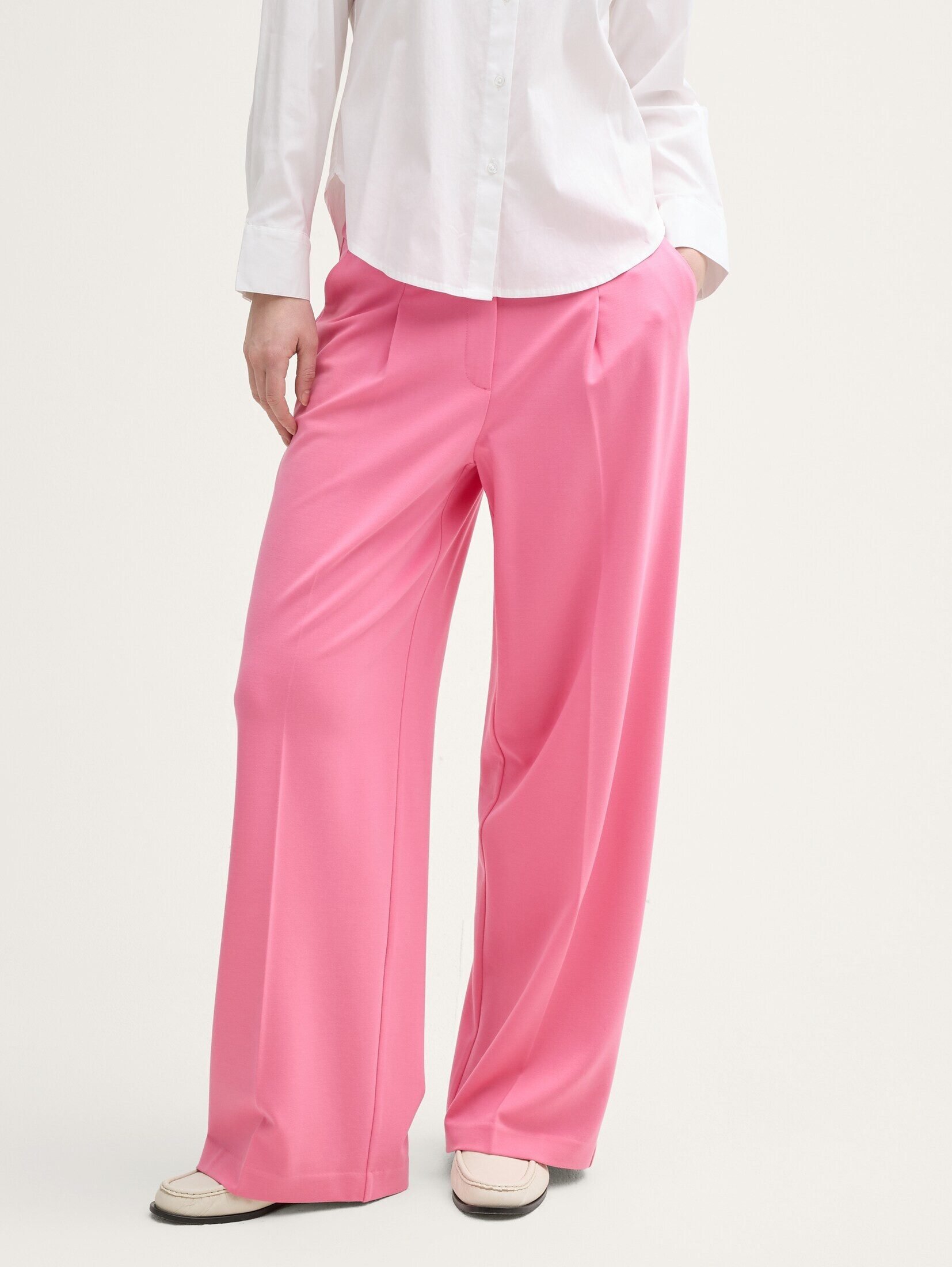 TOM TAILOR Stoffhose Lea Wide Leg günstig online kaufen