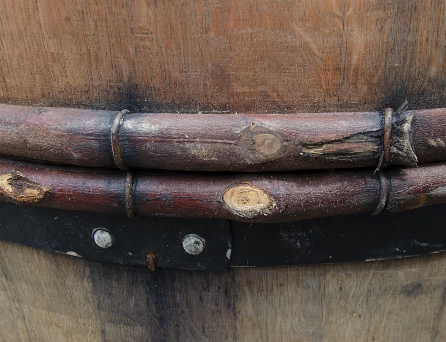 Temesso Pflanzkübel altes Weinfass "Bordeaux Rustique" günstig online kaufen