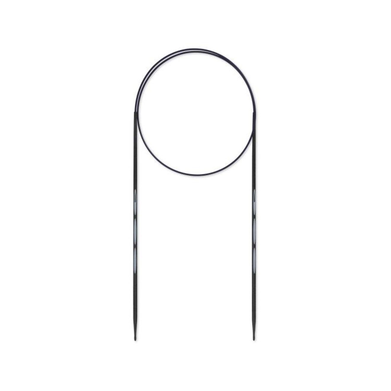 Prym Stricknadeln Rundstricknadel Ergonomics Carbon 2,50 mm 60 cm alabaster-weiß