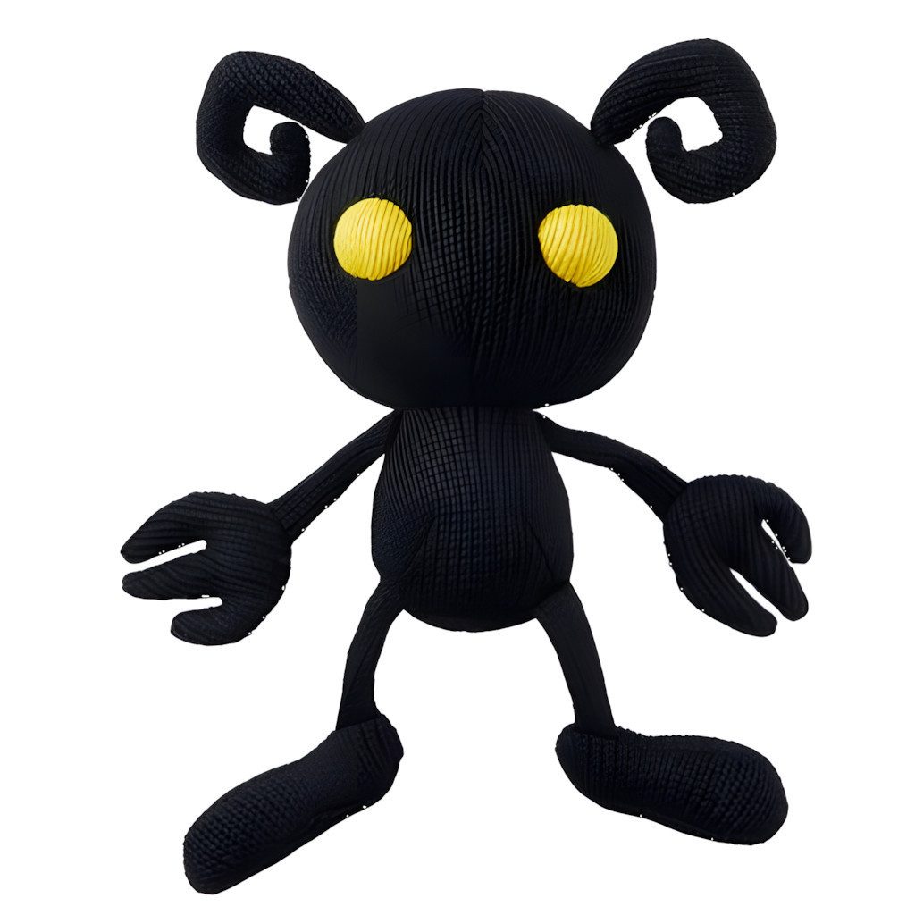 Crunchyroll Plüschfigur Plüsch - Kingdom Hearts - Knitted Plush - Shadow - 34cm (1-St)