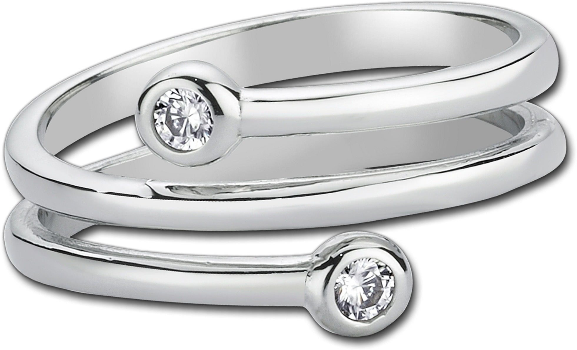 Sterling (18,5), Balia 925 925 Balia Fingerring für (Dream) Damen Silberring 58 (Fingerring), Zirkonia Silber Größe Silber Ring weiße