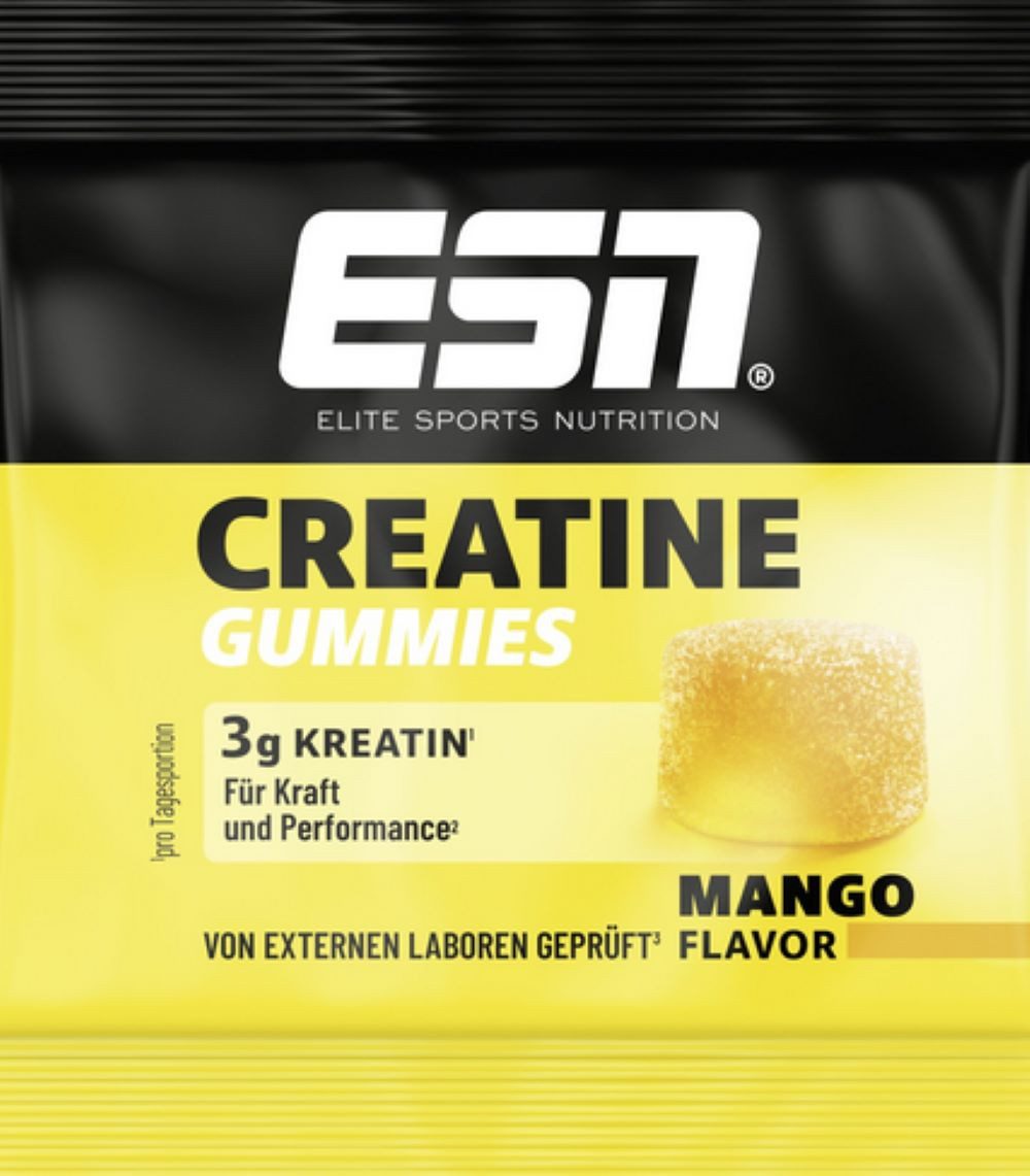 ESN ESN Creatine Gummies - 4 Gummies 20g Gel, 3 g Kreatin pro Portion
