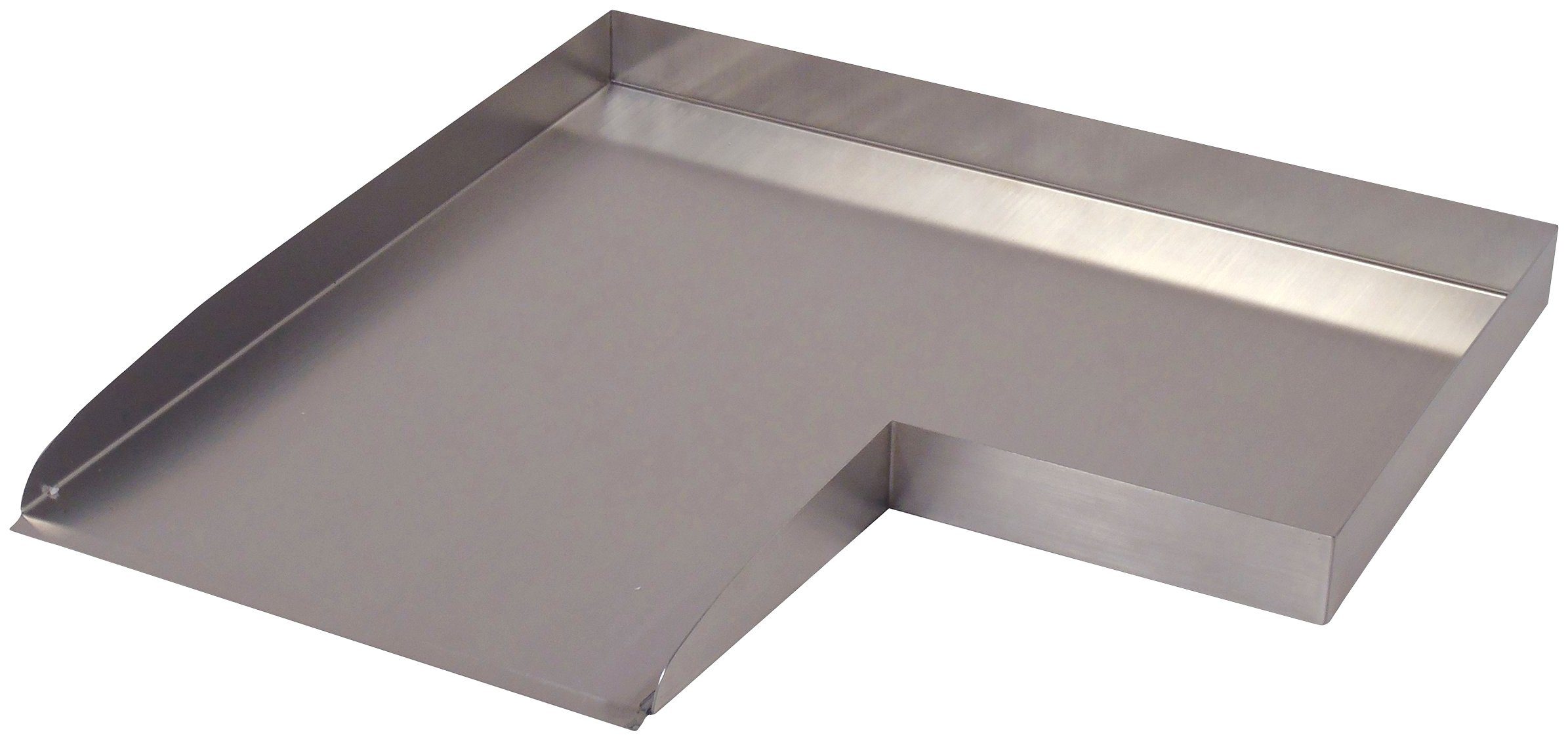 Ubbink Bachlauf Wolga, 48 cm max. Breite, 48 cm Gesamtlänge, 90° Ecke links