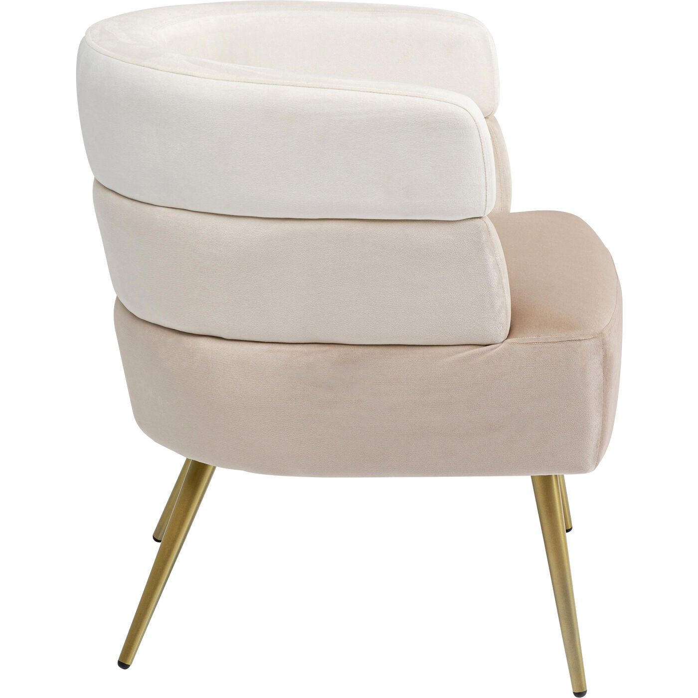 Kare Design Cocktailsessel Sandwich (1-St), Samtoptik