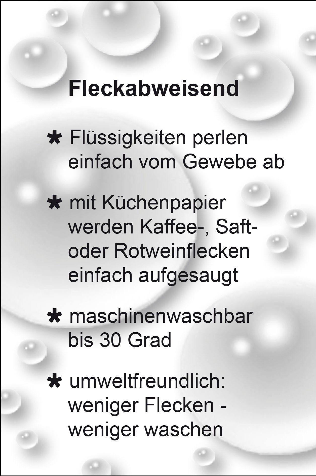 Delindo Lifestyle Tischdecke WIEN (1-tlg), Fleckabweisend, pflegeleicht, 180 g/m²