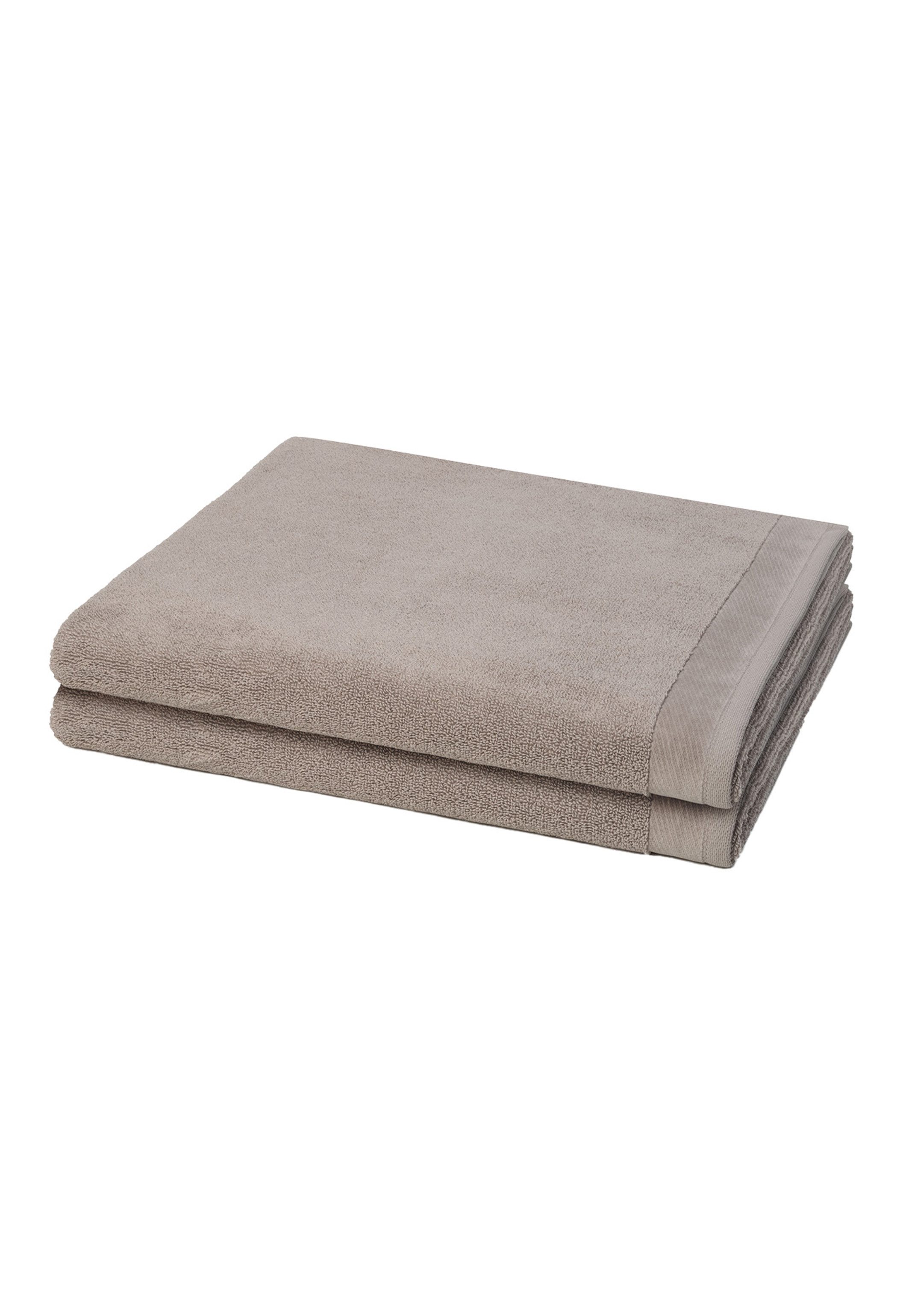 Möve Handtuch Set 2er Pack Premium, Baumwolle (Spar-Set, 2-St), 2 X Duschtuch im Set - Baumwolle - Flauschige Optik und Haptik