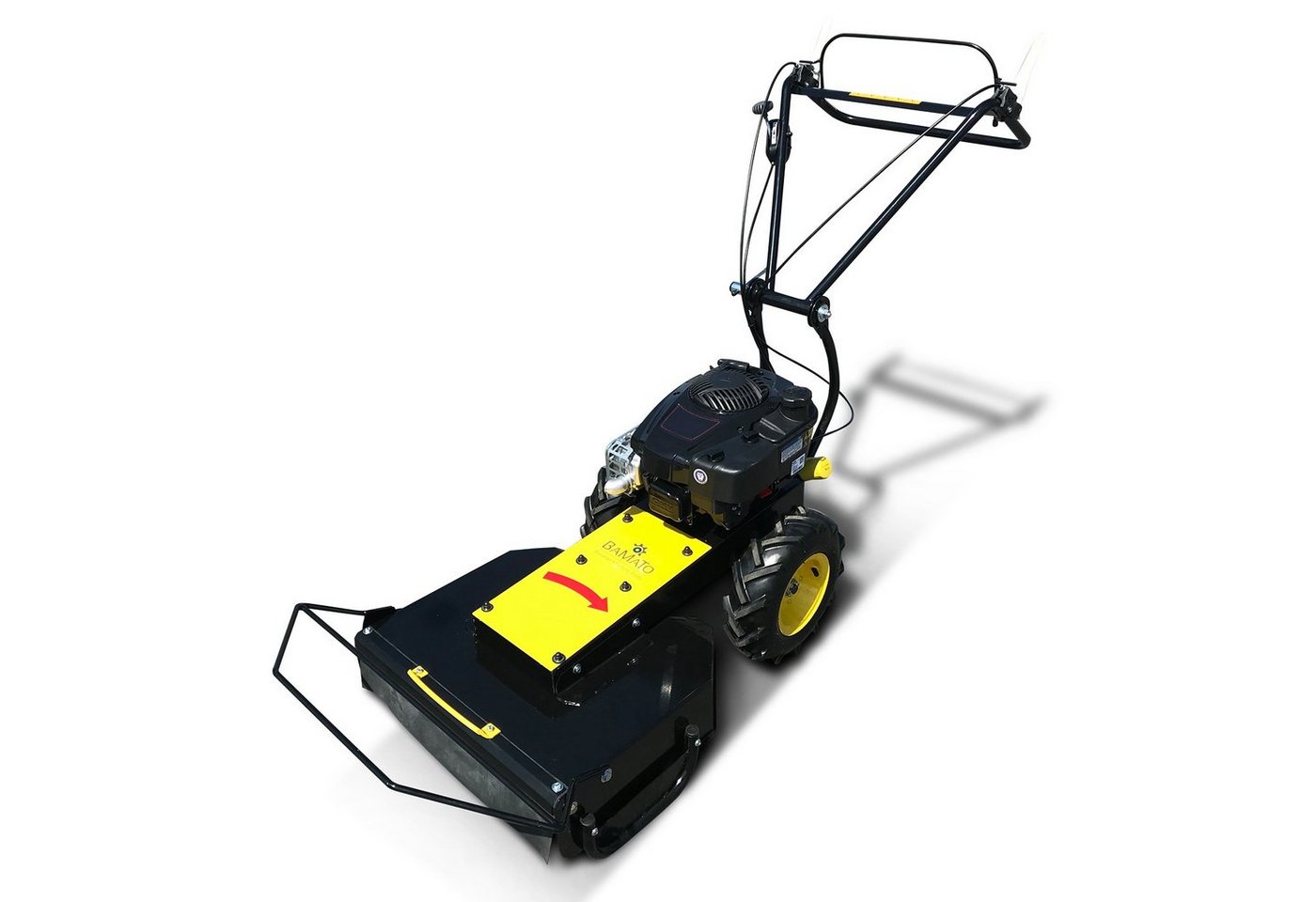 Thumbnail - BAMATO Benzinrasenmäher GM-875 + SEAT, 58 cm Schnittbreite, Mulcher, Mulchmäher, OREGON Qualitätsmesser
