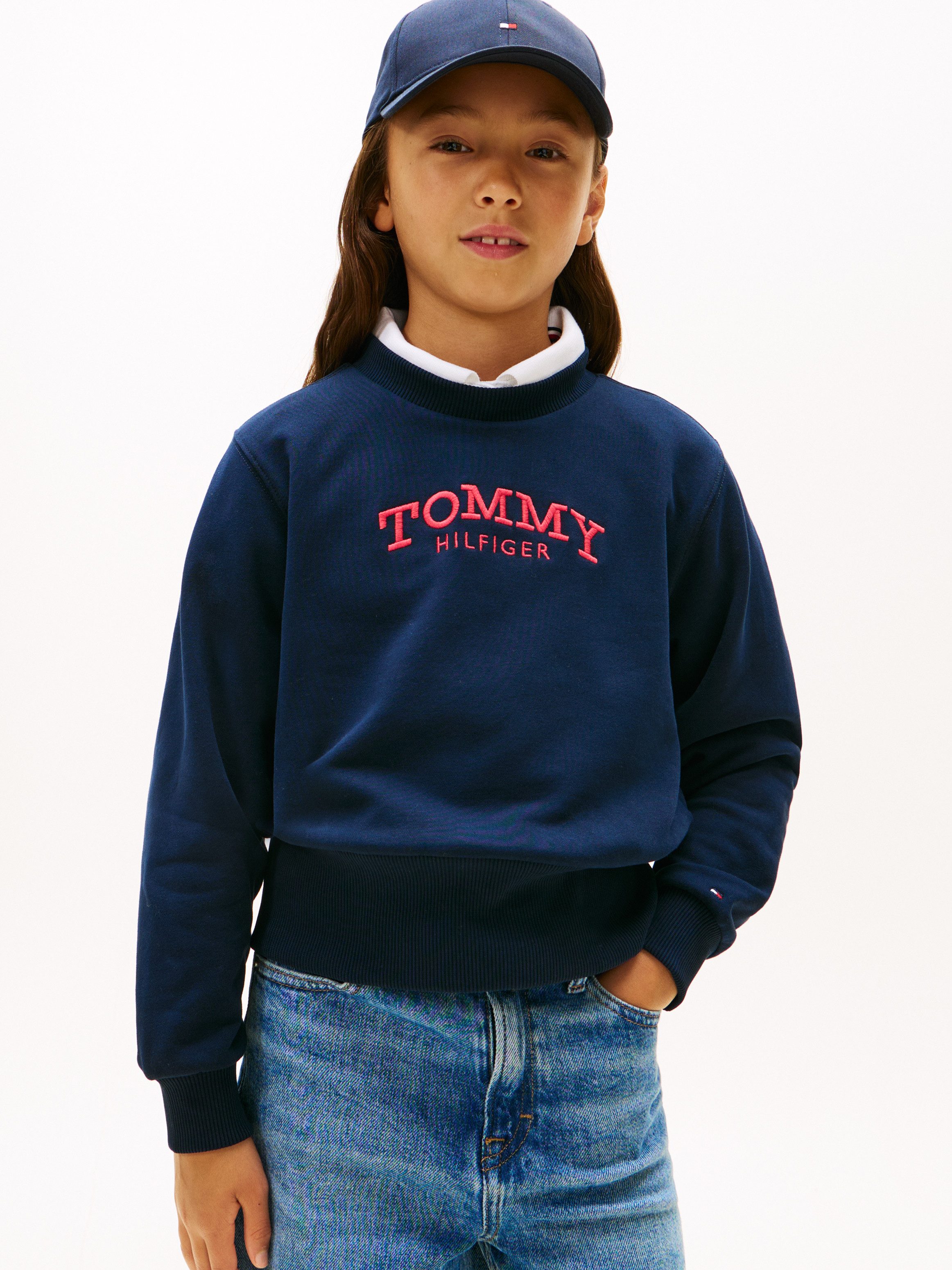 Tommy Hilfiger Sweatshirt Regular fit, für Kinder bis 16 Jahre