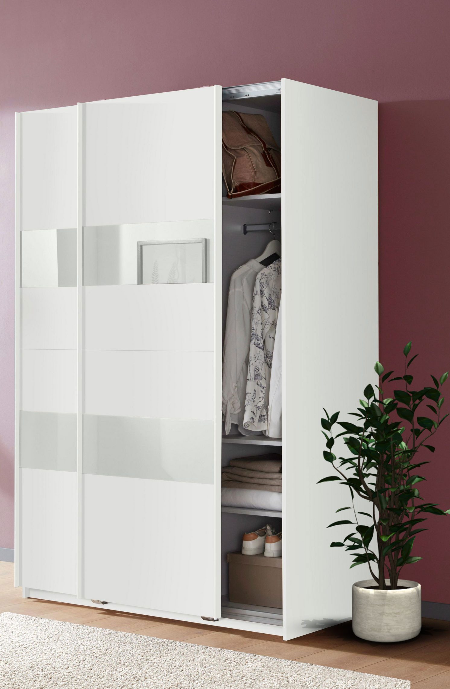 Wimex Schwebetürenschrank Altona (mit Einlegeböden und günstig online kaufen