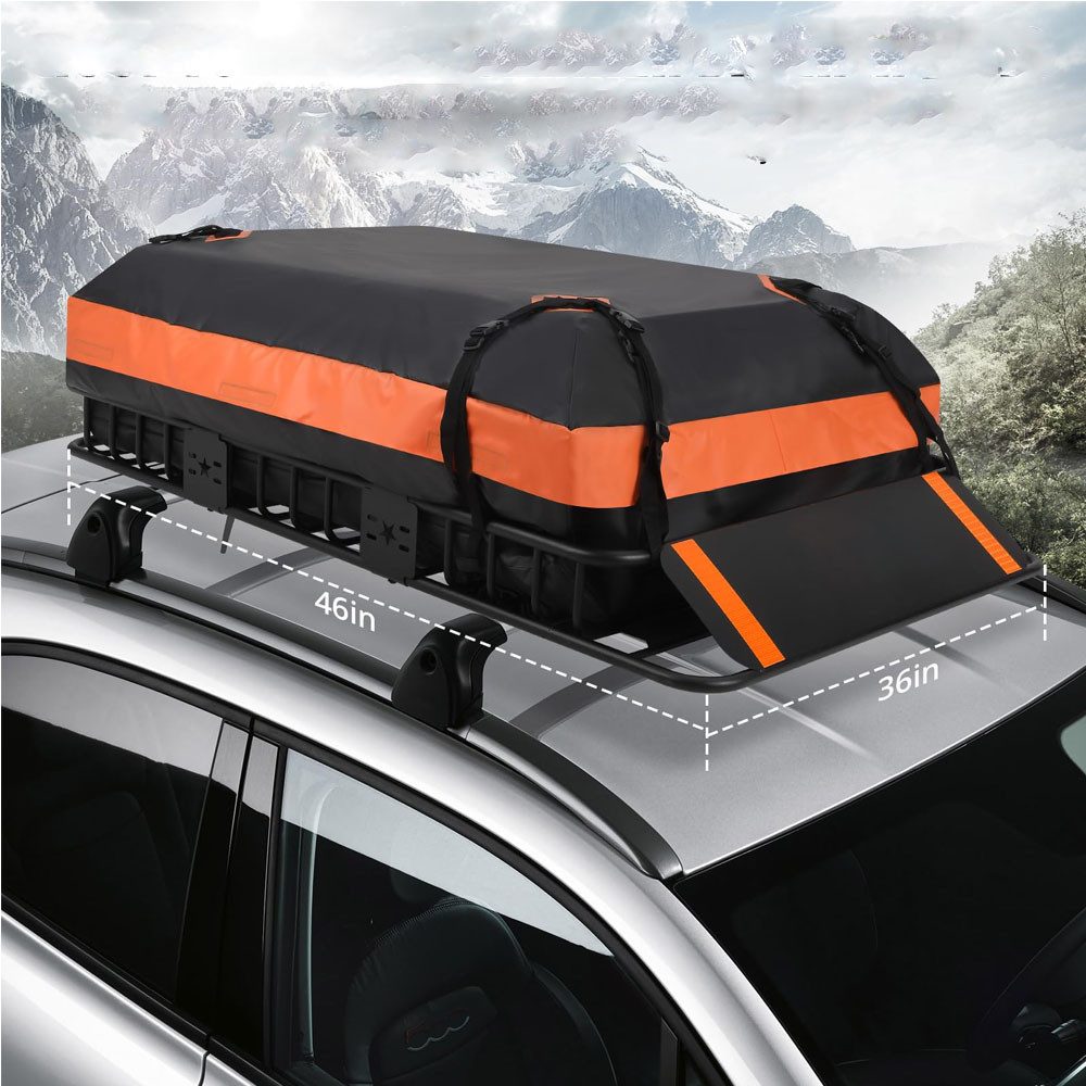 GarveeMore Dachträger Dach Rack Cargo Korb Wasserdichte Ladetasche Universal Rack Carrier