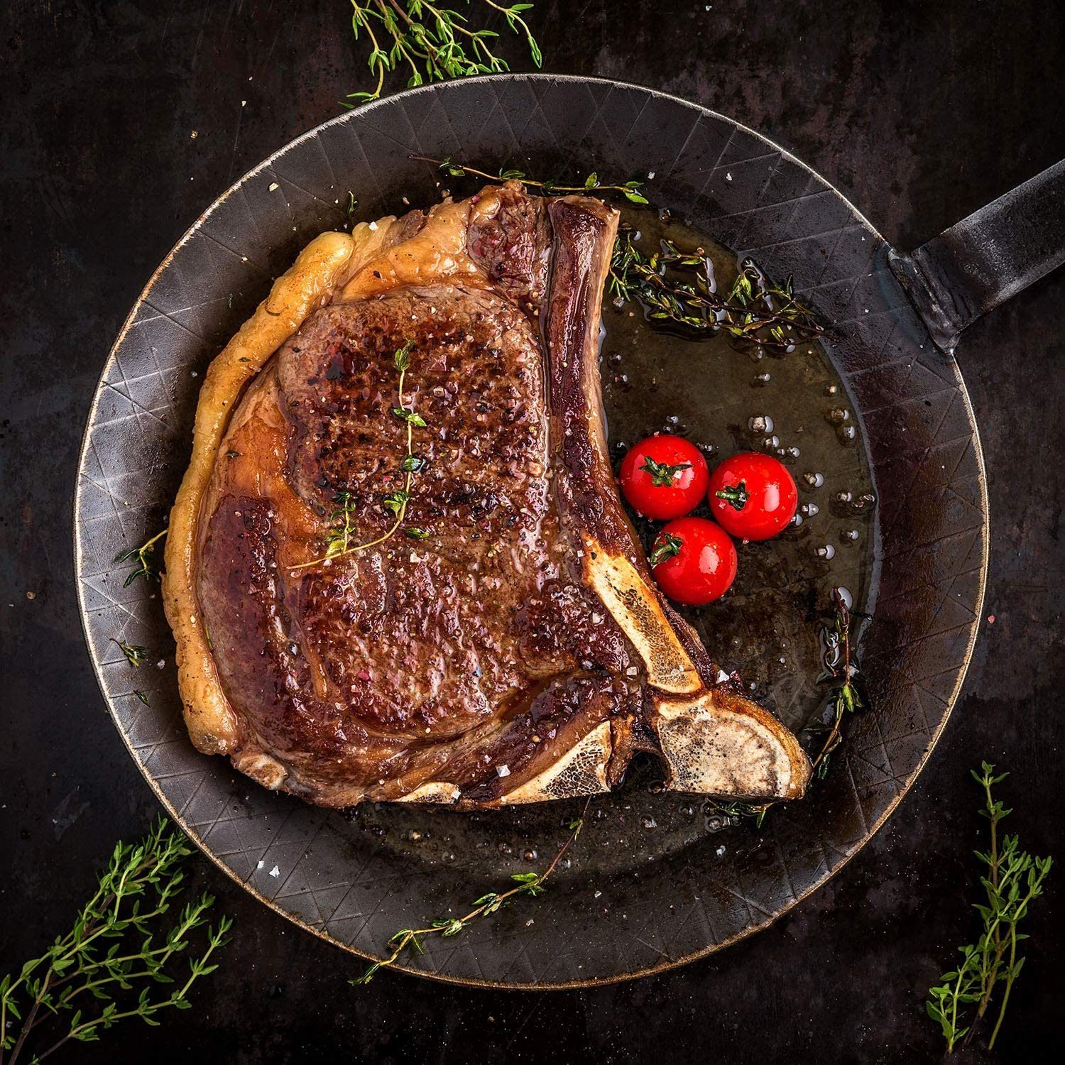 Petromax Grillpfanne Petromax Schmiedeeiserne Pfannen sp20 Bratpfanne Eisenpfanne