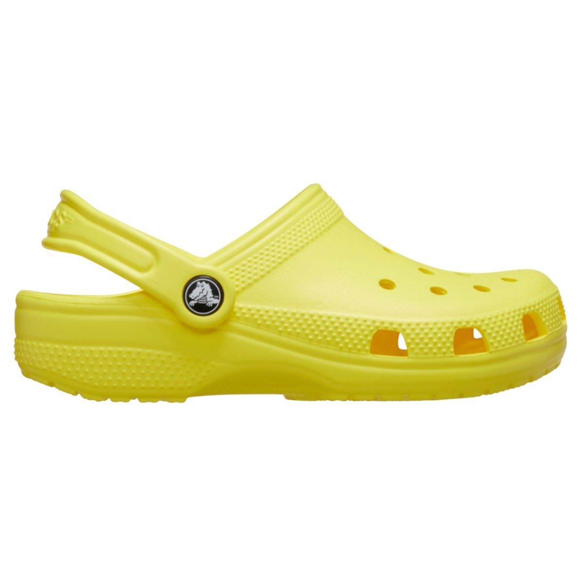 Crocs Sandale Classic Clog K gelb Kinder Badeschuh