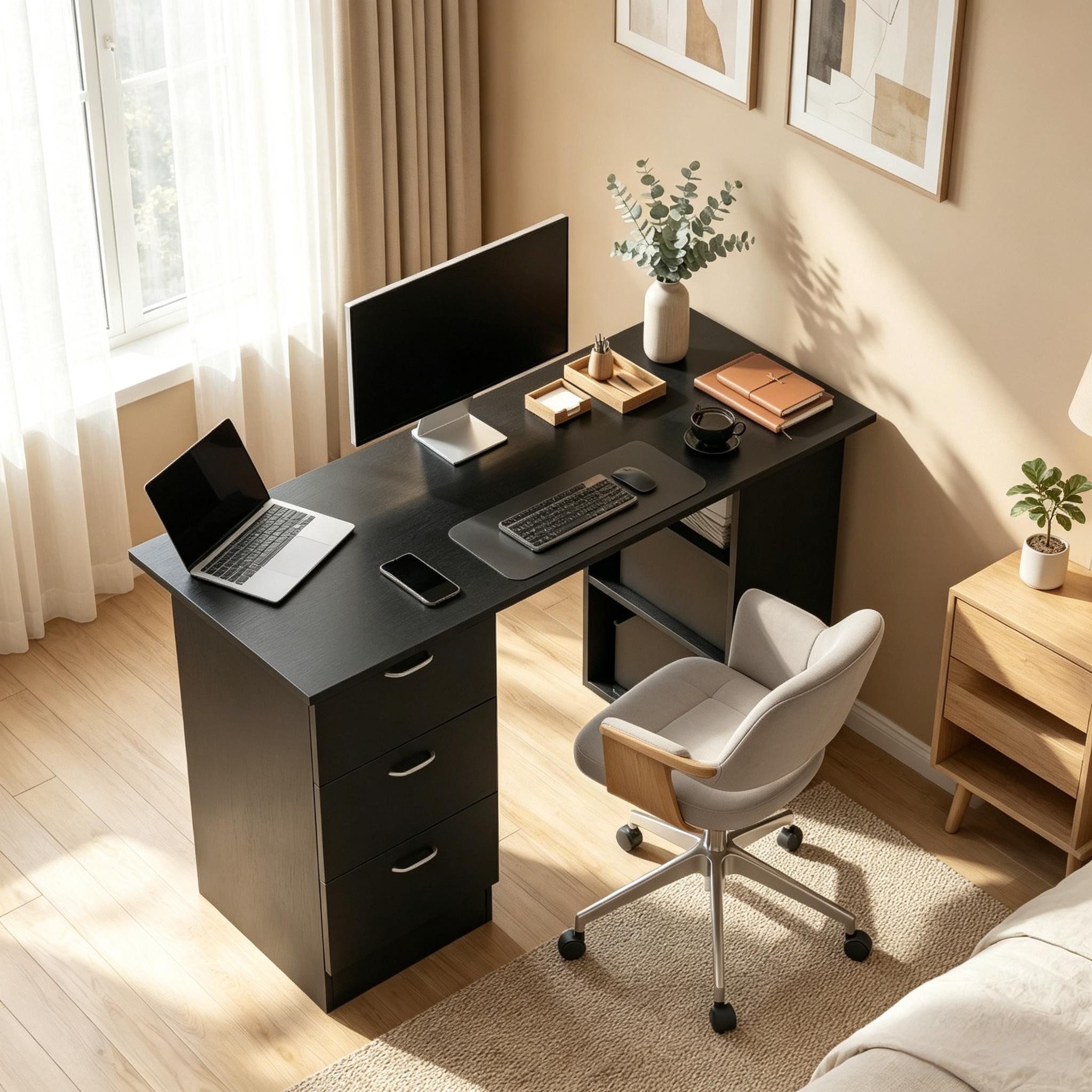 MC Star Schreibtisch Computer Schreibtisch,Funktionales Büro Schreibtisch (Schlafzimmertisch,Spieltisch(nur mit Spieltisch)
