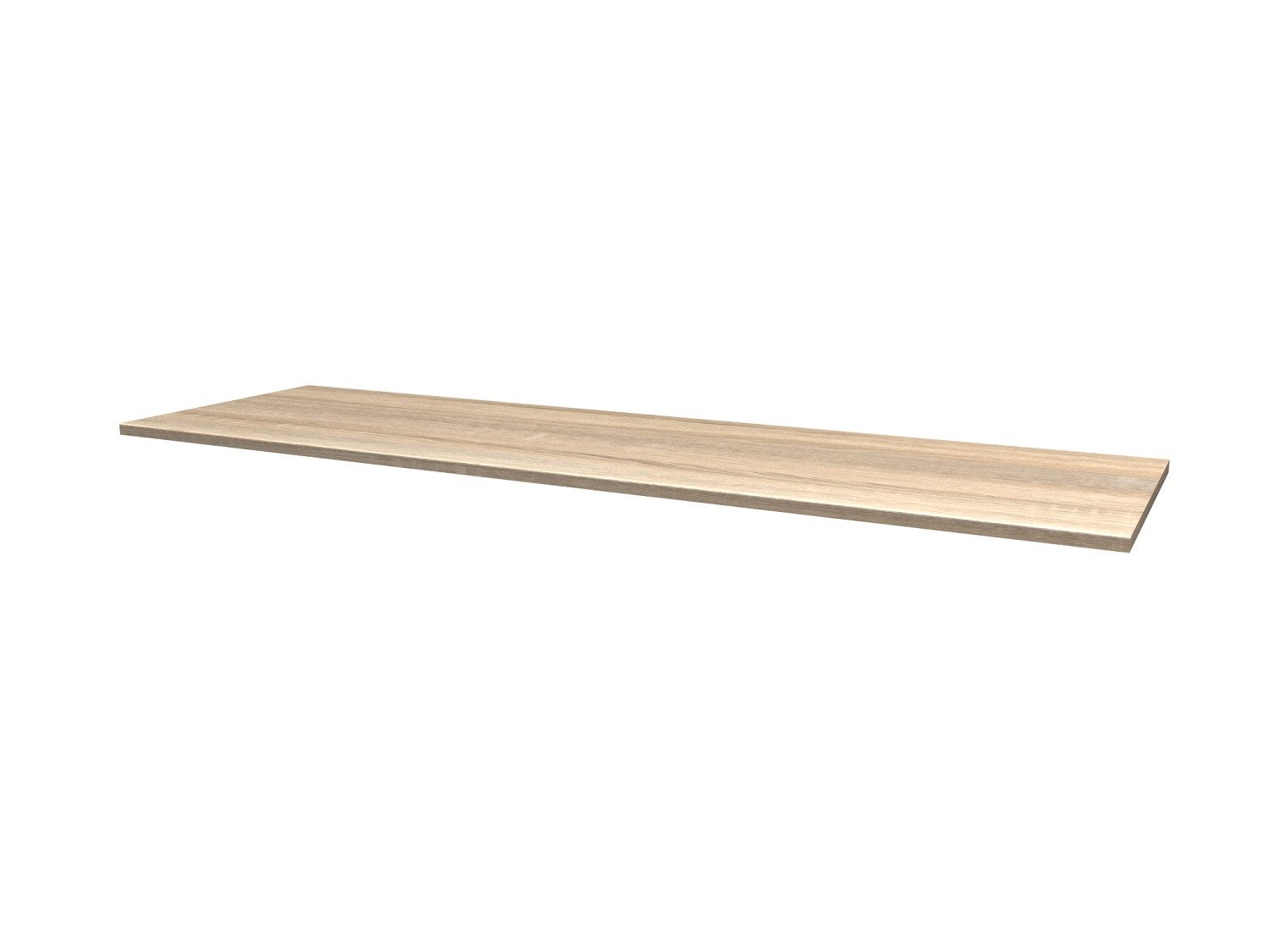 Flex-Well Arbeitsplatte Arbeitsplatte - 210 x 60 x 2,8 cm - Sonoma Eiche – Salerno