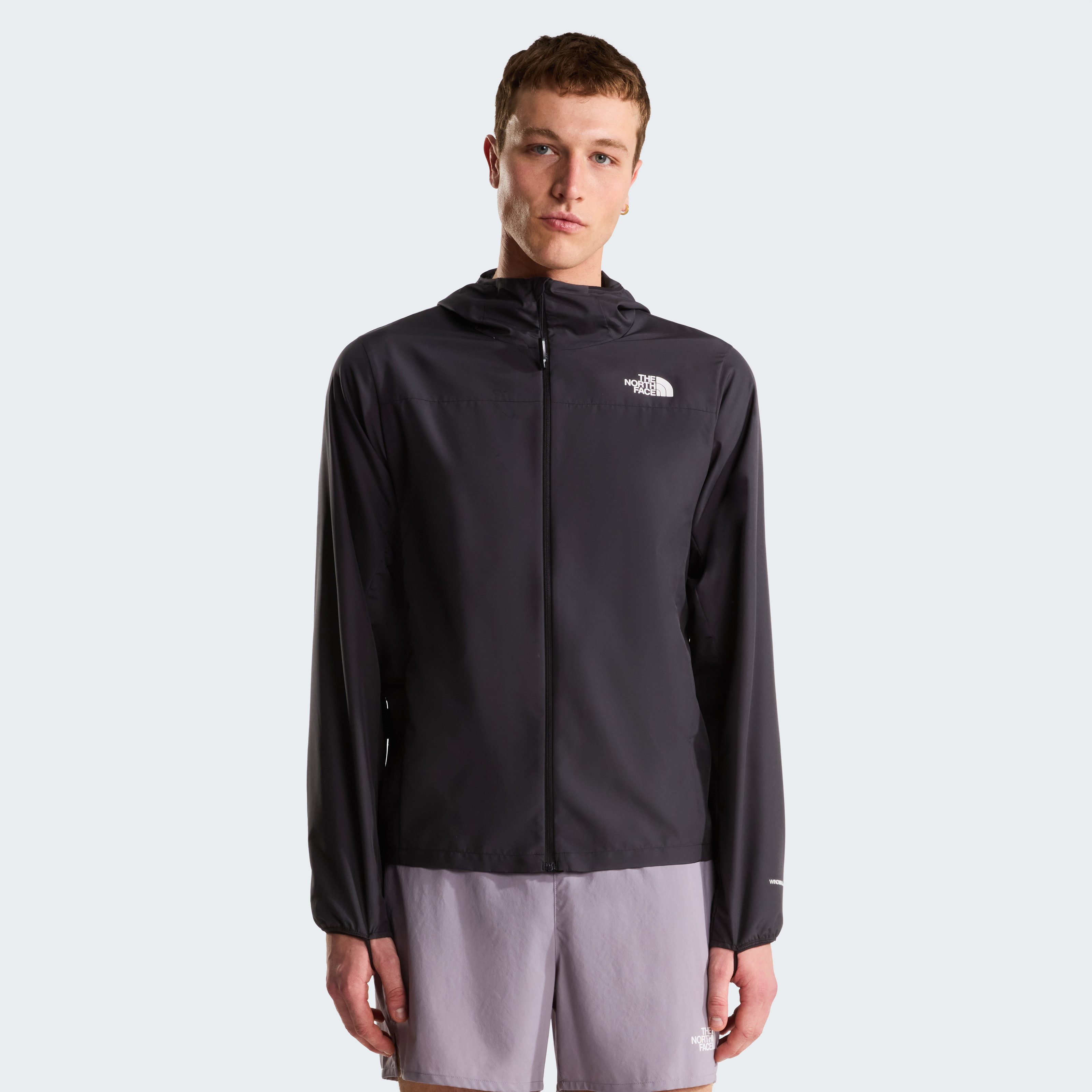 The North Face Windbreaker M FONTANALES WIND JACKET sportlicher Stil, für Sport- und Outdooraktivitäten, mit Packtasche