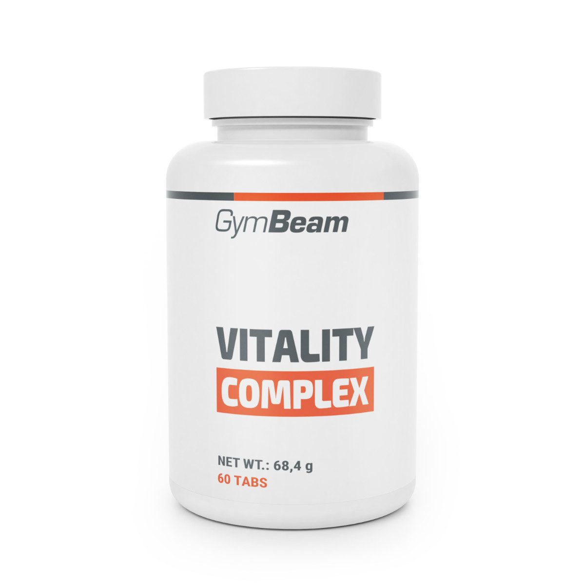 GymBeam Vitality Complex Tabletten, 68.4 g, Multivitamin -/ Mineralstofftabletten mit 11 Vitaminen & 5 Mineralien