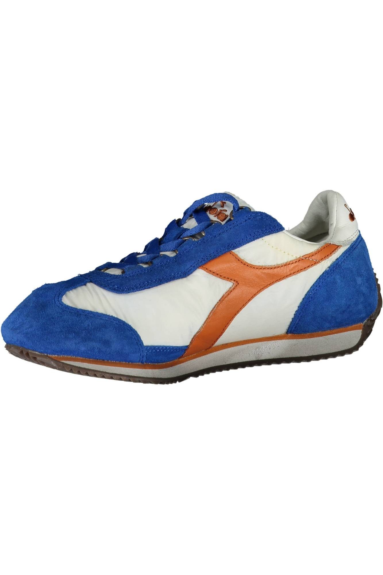Diadora Sneaker Blaue Sportschuhe für Damen mit Kontrastdetails