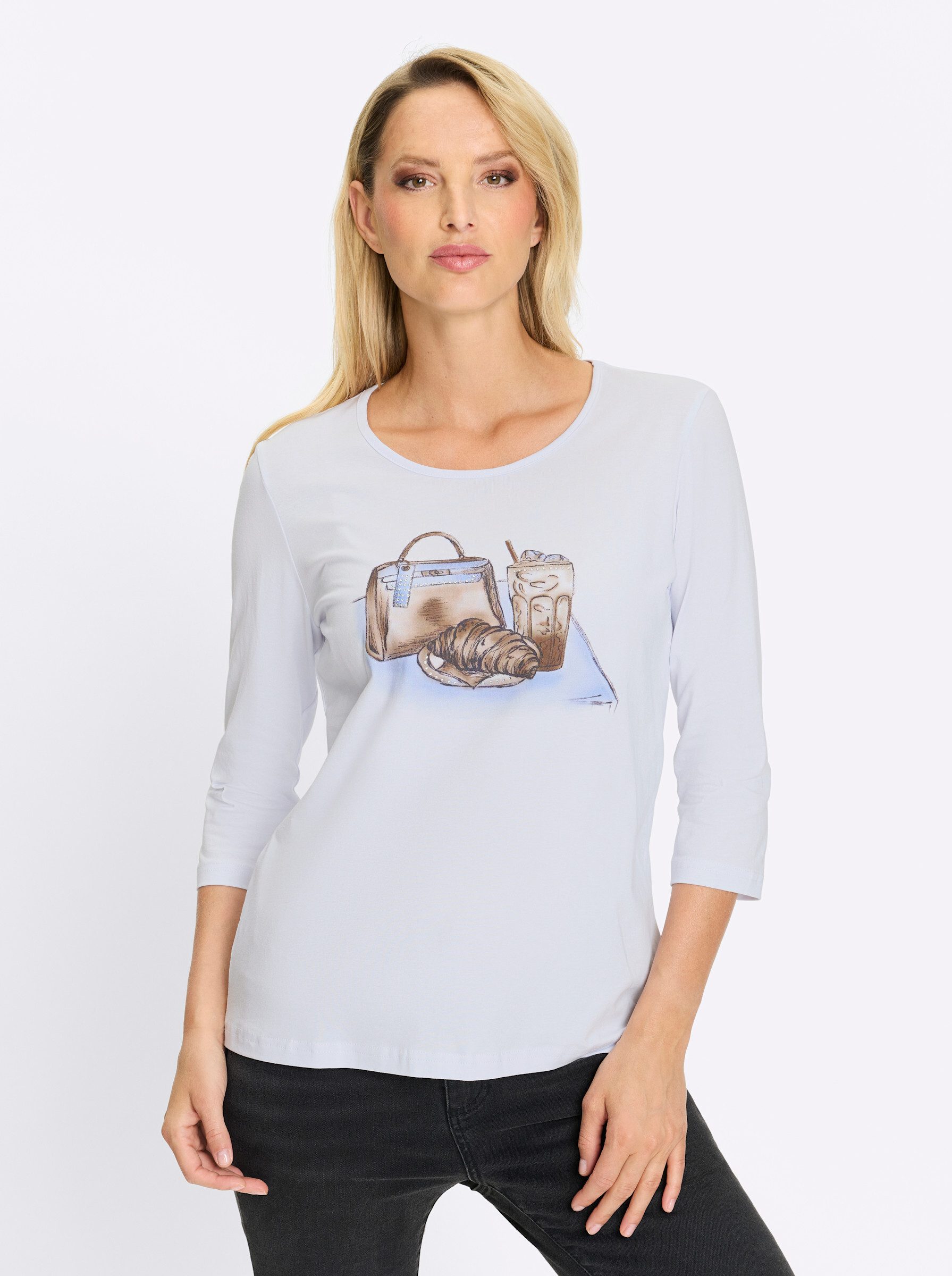 heine T-Shirt 3/4-Arm-Shirt . günstig online kaufen