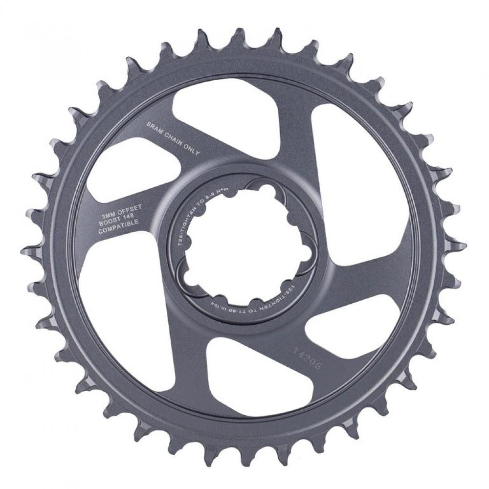 Kettenschaltung SRAM Kettenblatt X-Sync 2 Eagle 36T / 3 mm / grau - 3 mm, grau