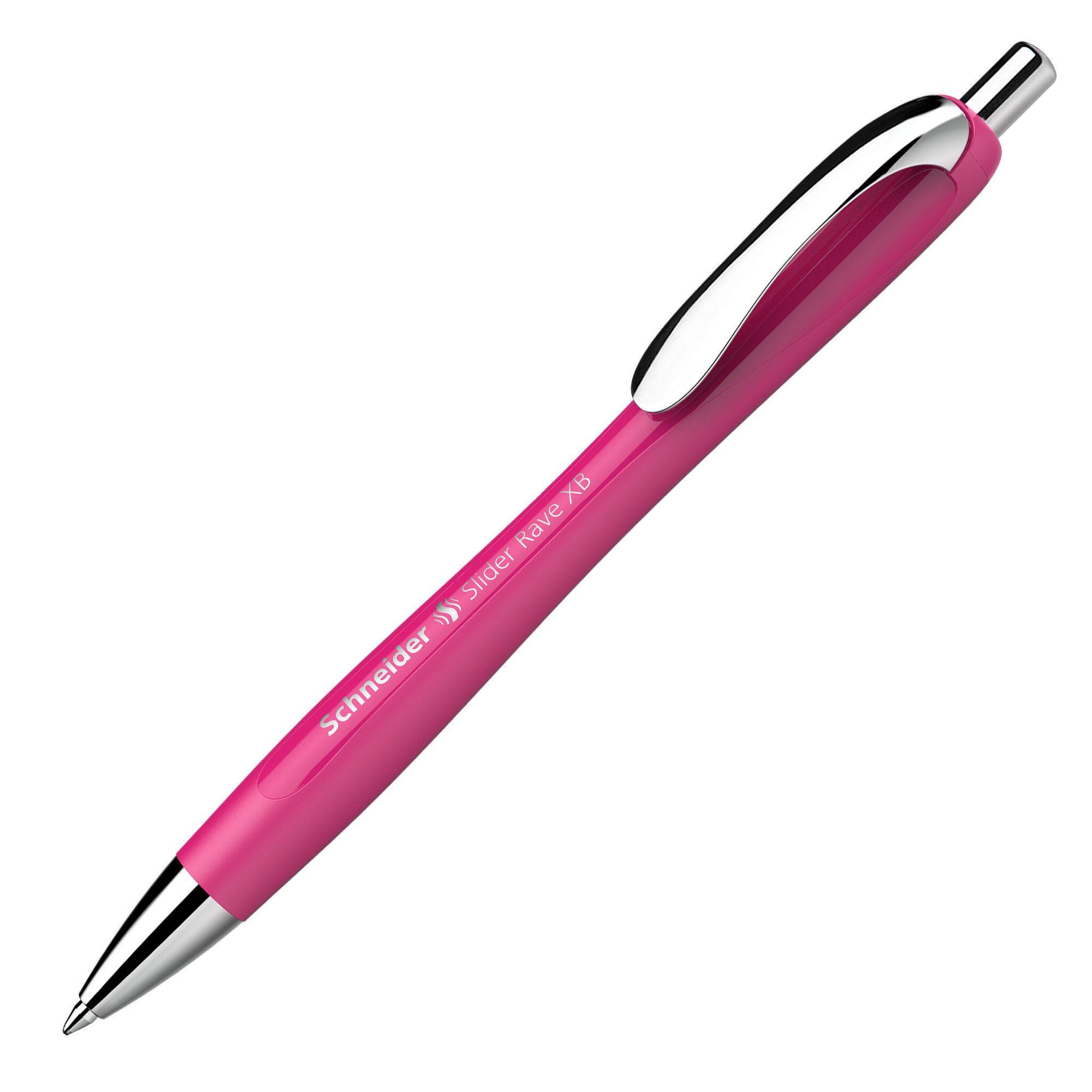 SCHNEIDER Kugelschreiber Druckkugelschreiber Slider Rave XB 132509 power pink