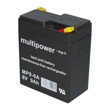 Multipower Multipower Blei-Akku MP9-6A Pb 6V / 9Ah Bleiakkus