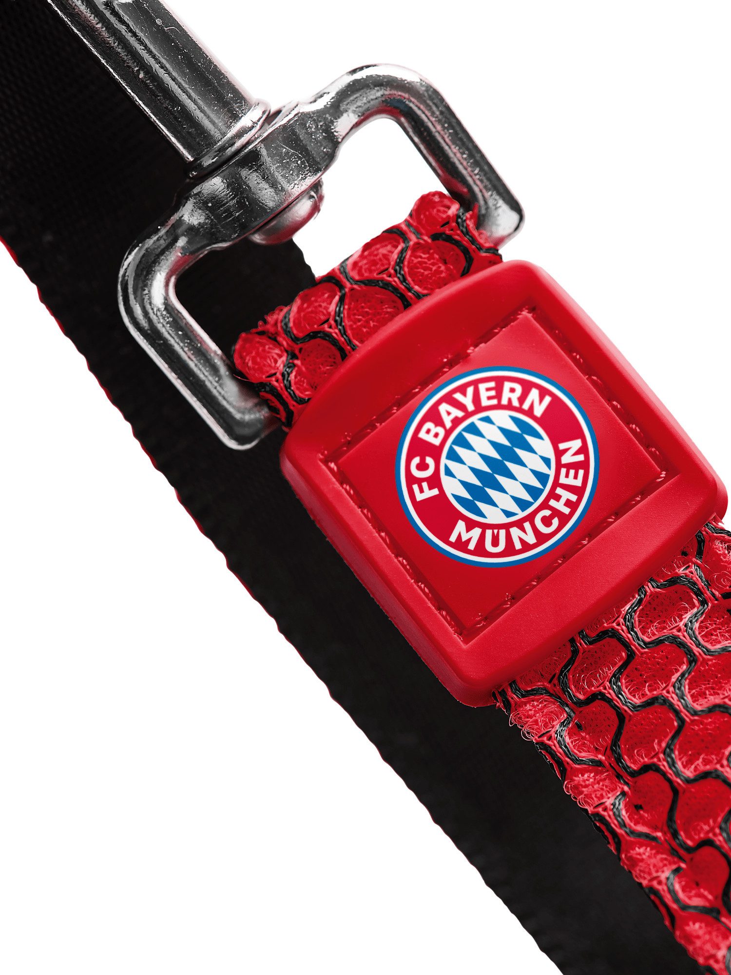 Hunter Hunde-Geschirr FC Bayern München, Hundeleine Hilo FC Bayern, Rot, Polyester