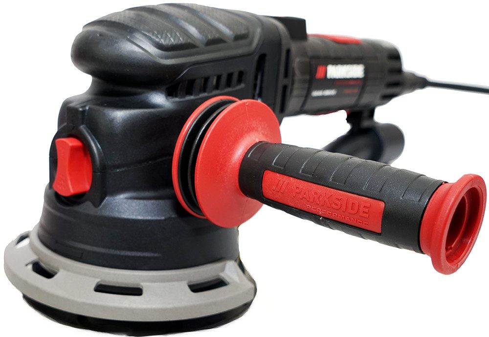 PARKSIDE PERFORMANCE® Exzenterschleifer Handschleifer PPEXS 750 im Transportkoffer