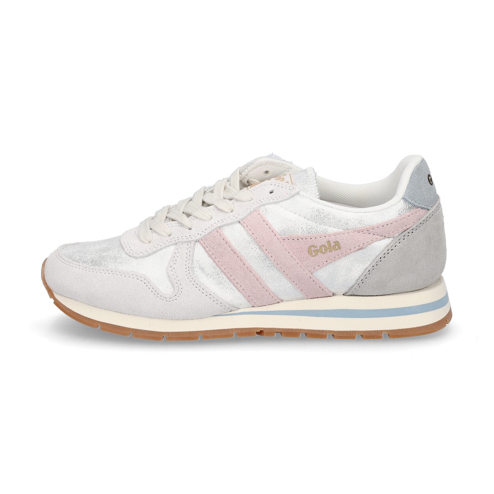 Gola Gola Damen Sneaker Daytona Blaze silber rosa Sneaker günstig online kaufen