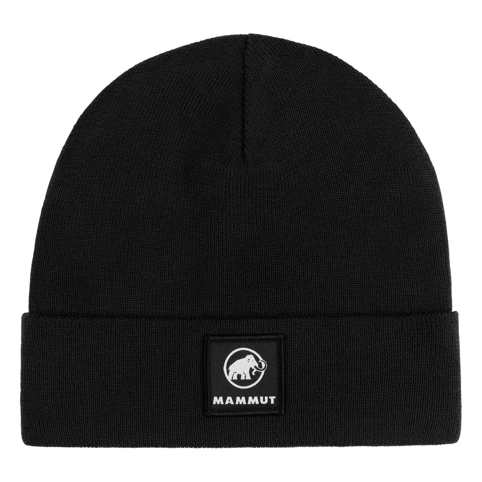 Mammut Beanie Fedoz mit Markenlogo-Patch