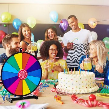 COSTWAY Spiel, Glücksrad, für Lotteriespiele Wortspiele