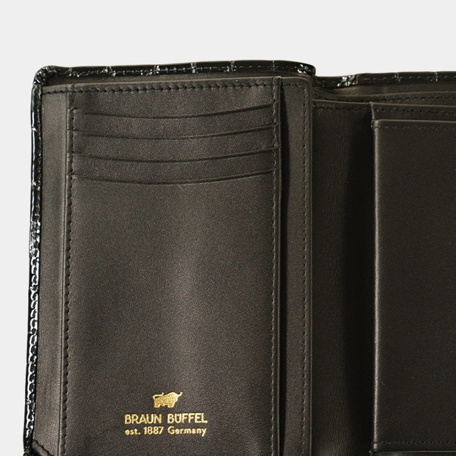 Braun Büffel Geldbörse VERONA Geldbörse M 8 Kartenfächer schwarz