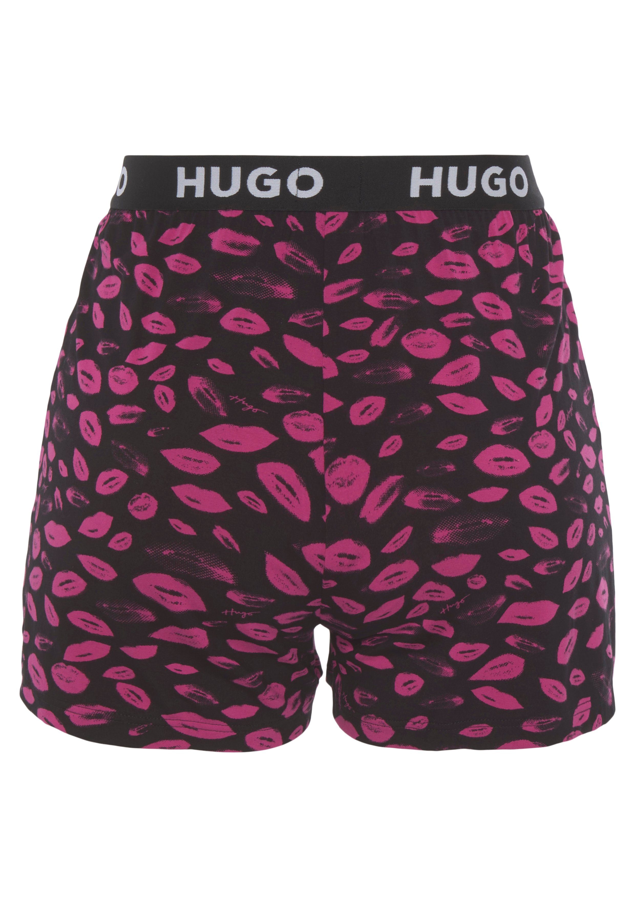 HUGO Shorts UNITE_SHORTS PRINTED mit elastischem günstig online kaufen