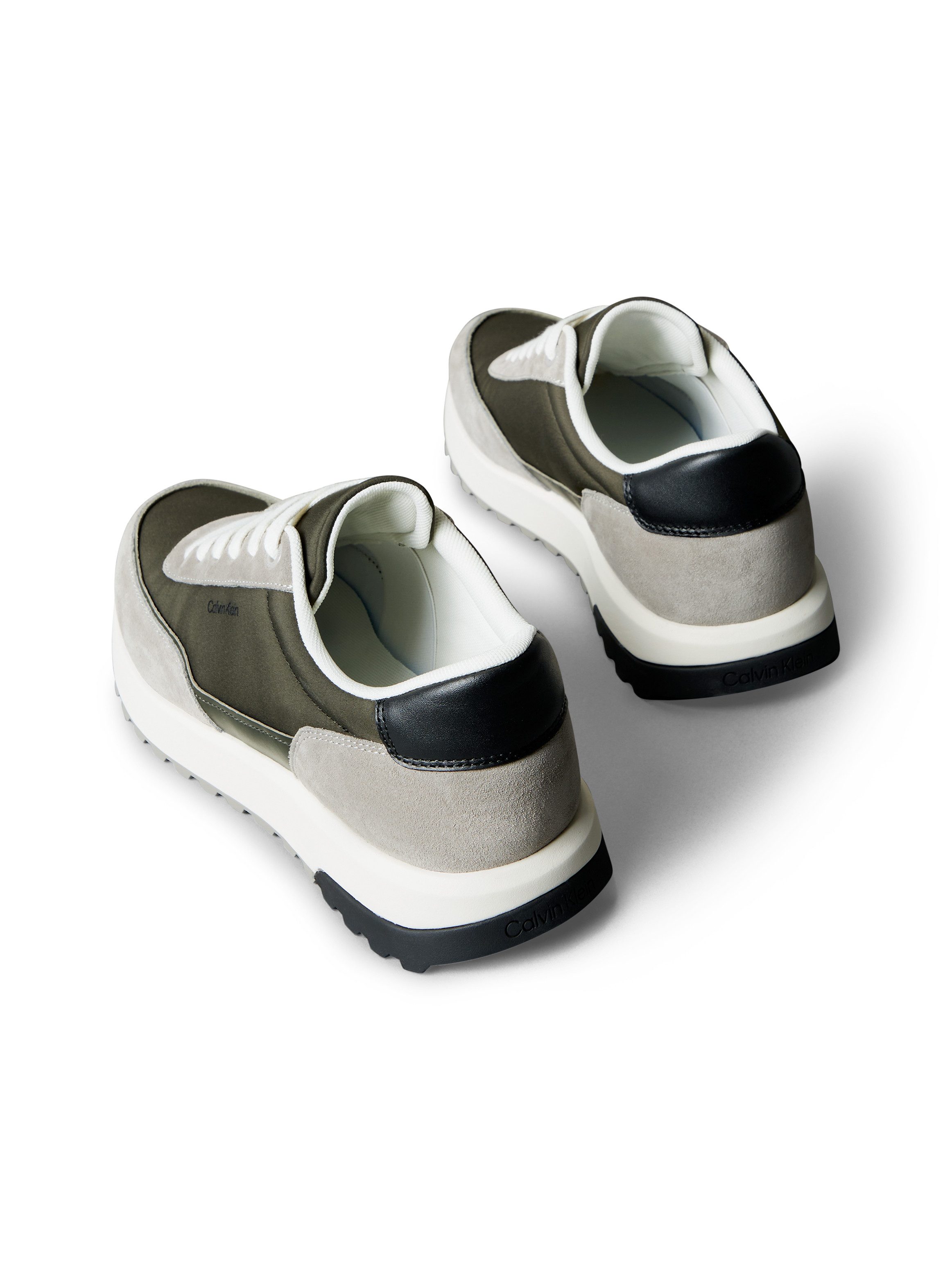 Calvin Klein LOW TOP LACE UP REPREVE MIX Plateausneaker Schnürschuh, Halbschuh, Freizeitschuh mit Profilsohle